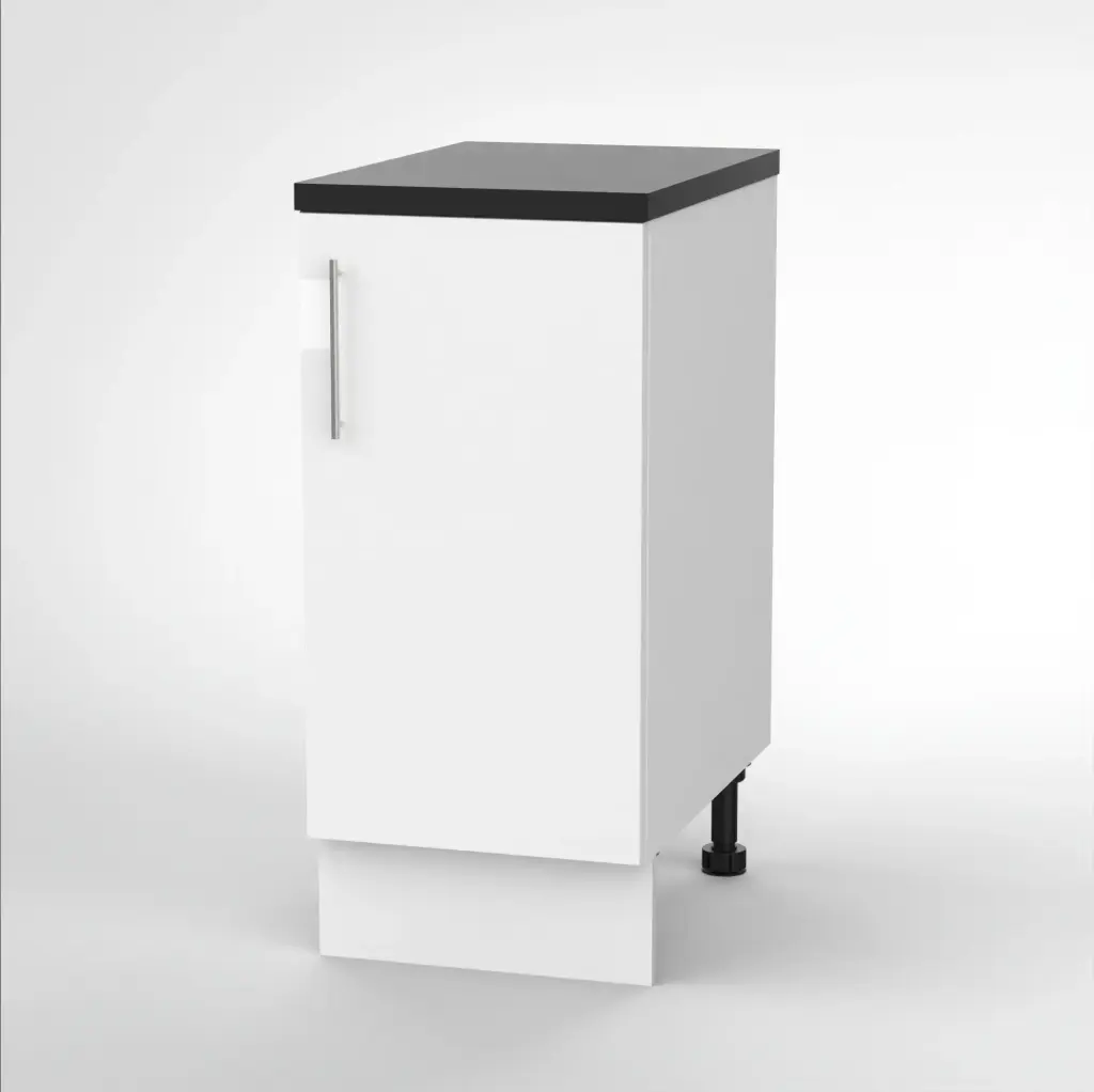 400mm base cabinet (Avant glossy white)