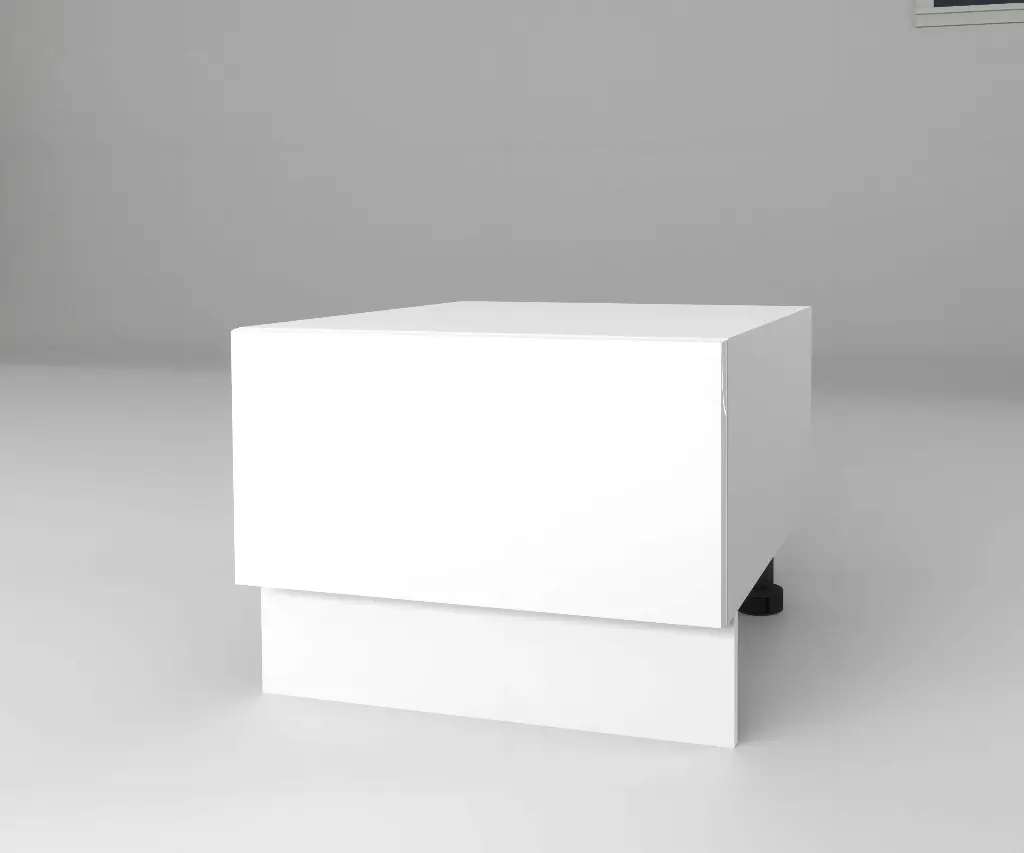 600mm dishwasher drawer 458mm (Avant glossy white)