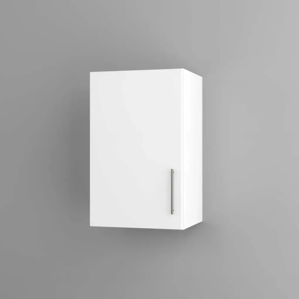450mm wall cabinet (Geneva gloss white)