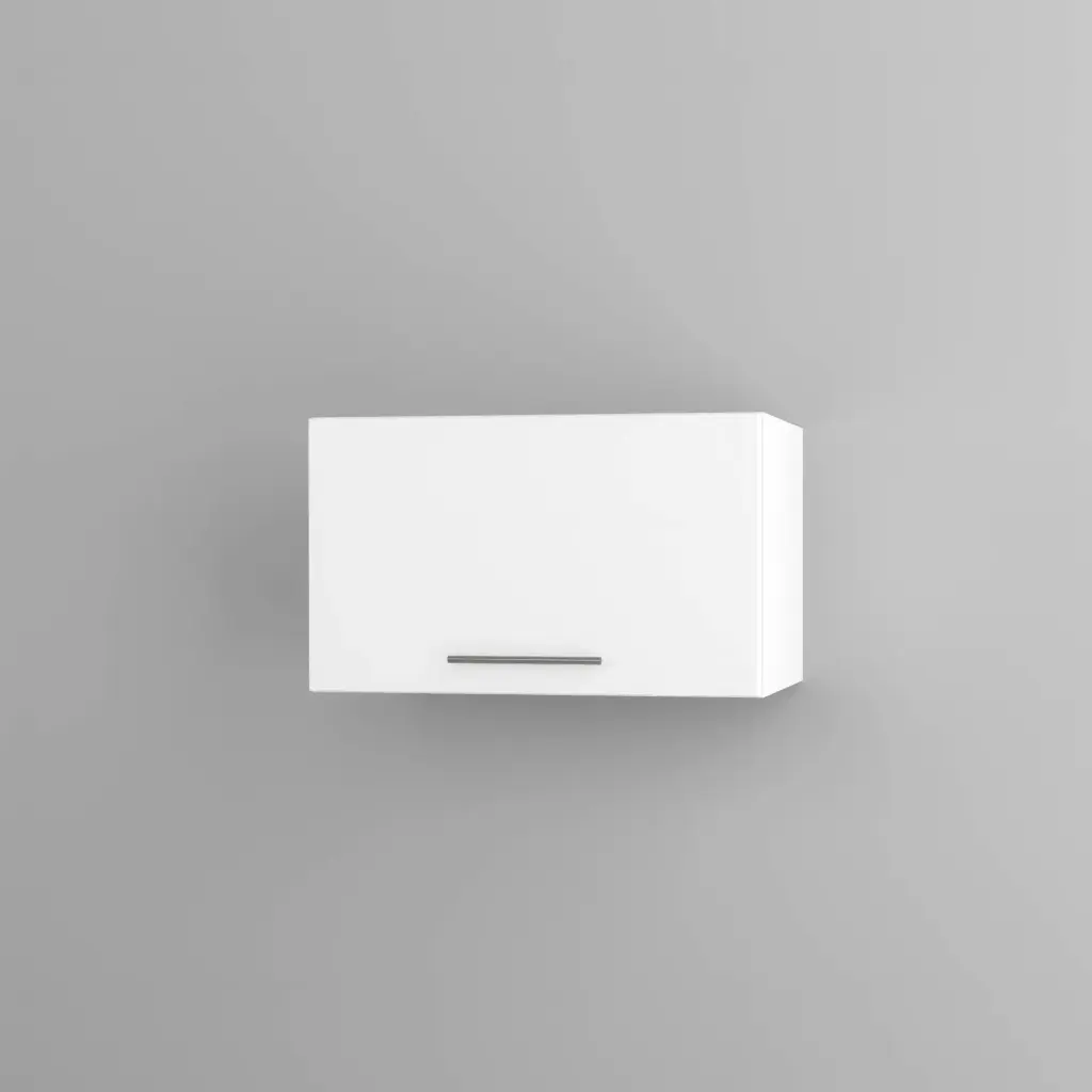 600mm horizontal wall cabinet (Geneva gloss white)