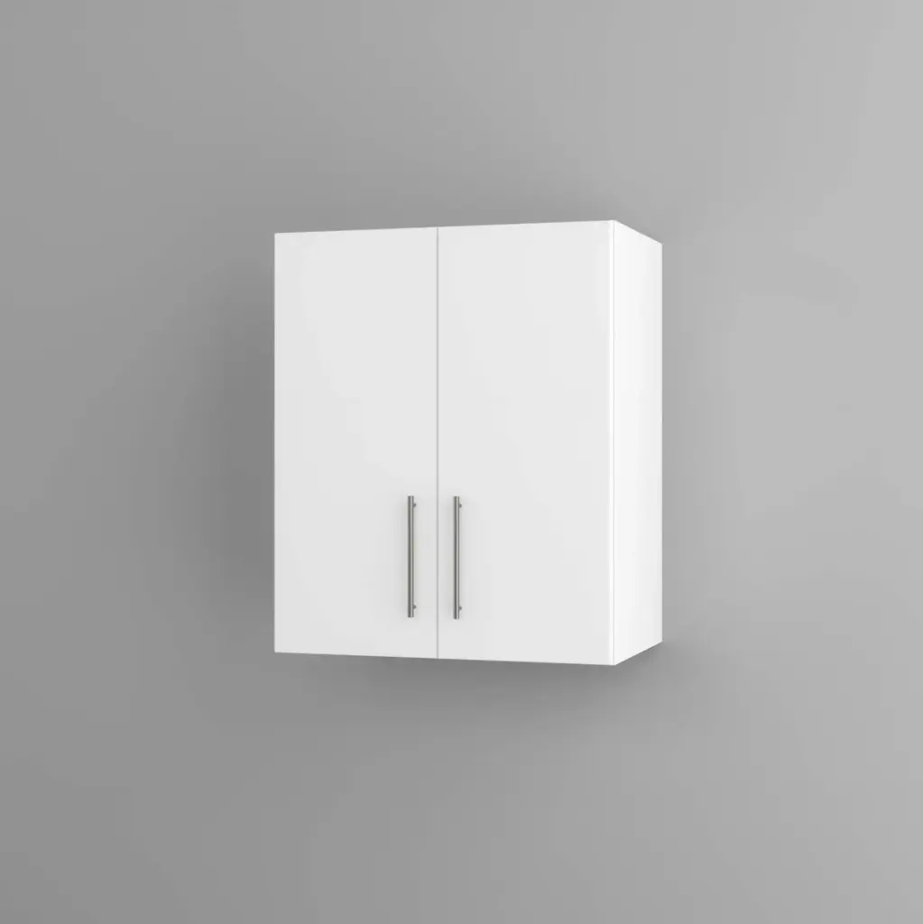 600mm wall cabinet (Geneva gloss white)