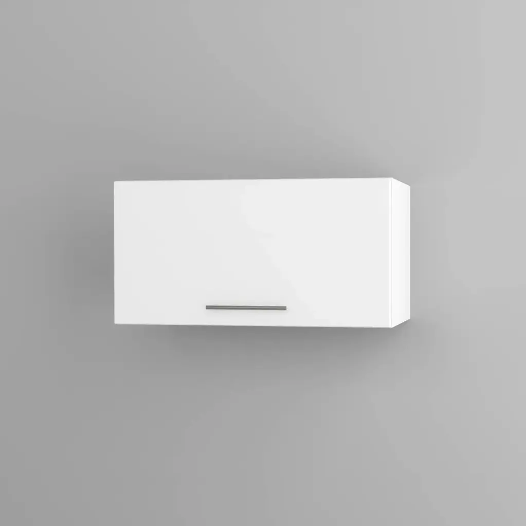 700mm horizontal wall cabinet (Geneva gloss white)