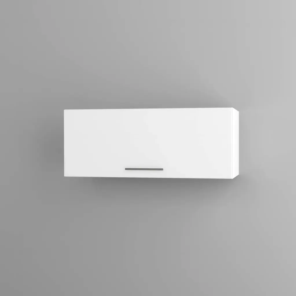 900mm horizontal wall cabinet (Geneva gloss white)