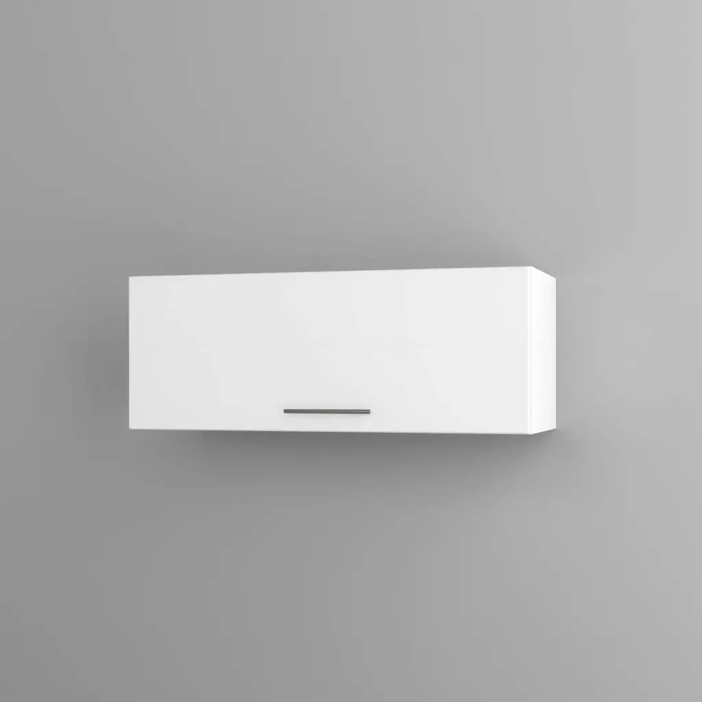 950mm horizontal wall cabinet (Geneva gloss white)