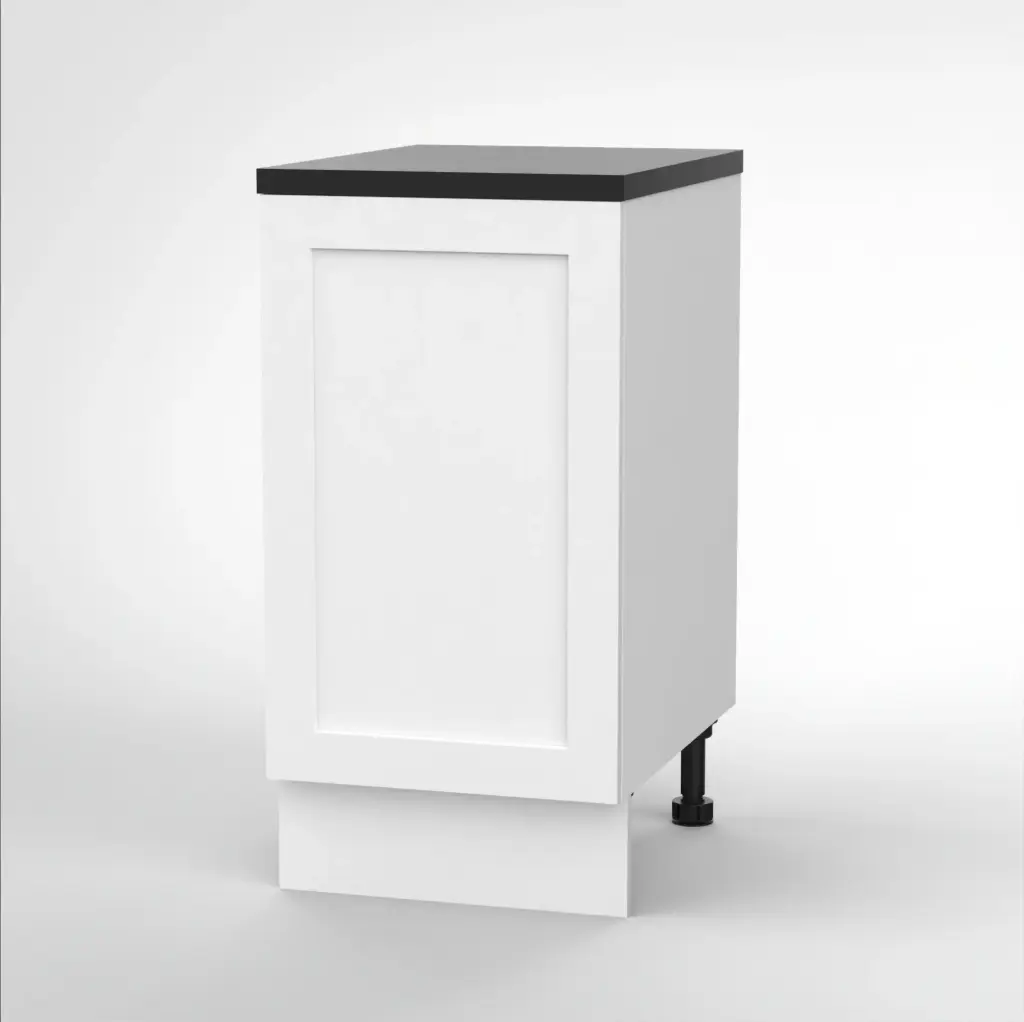 450mm base cabinet (Geneva shaker matte white)