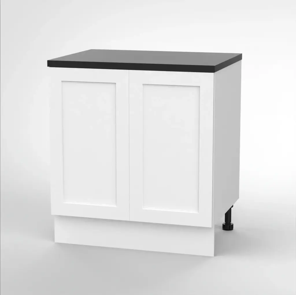 800mm base cabinet (Geneva shaker matte white)