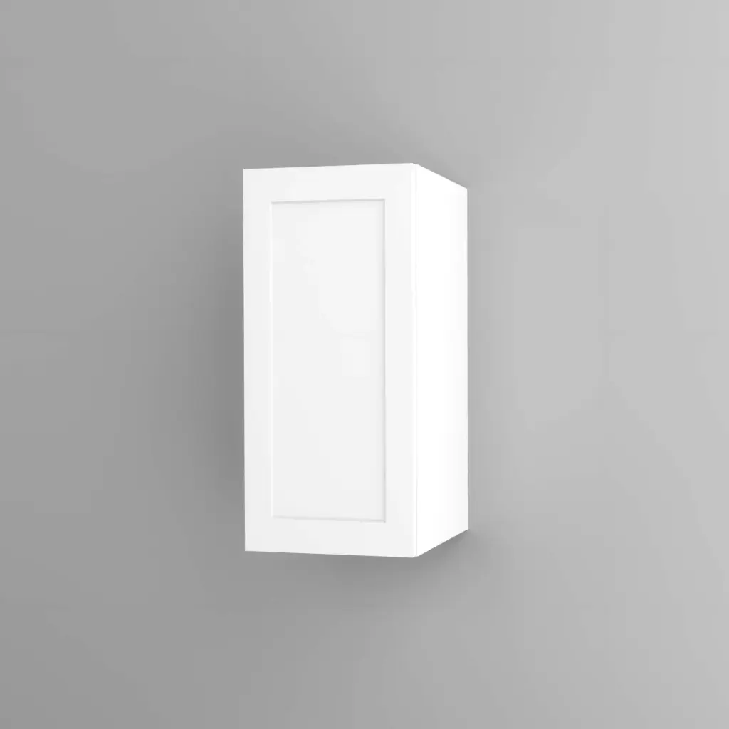 400mm wall cabinet (Geneva shaker matte white)