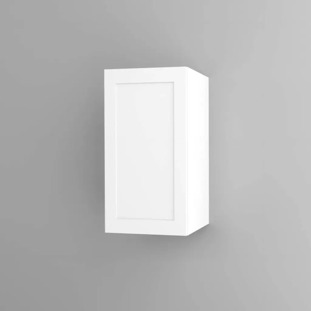 450mm wall cabinet (Geneva shaker matte white)
