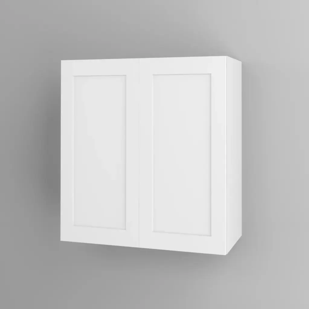 800mm wall cabinet (Geneva shaker matte white)
