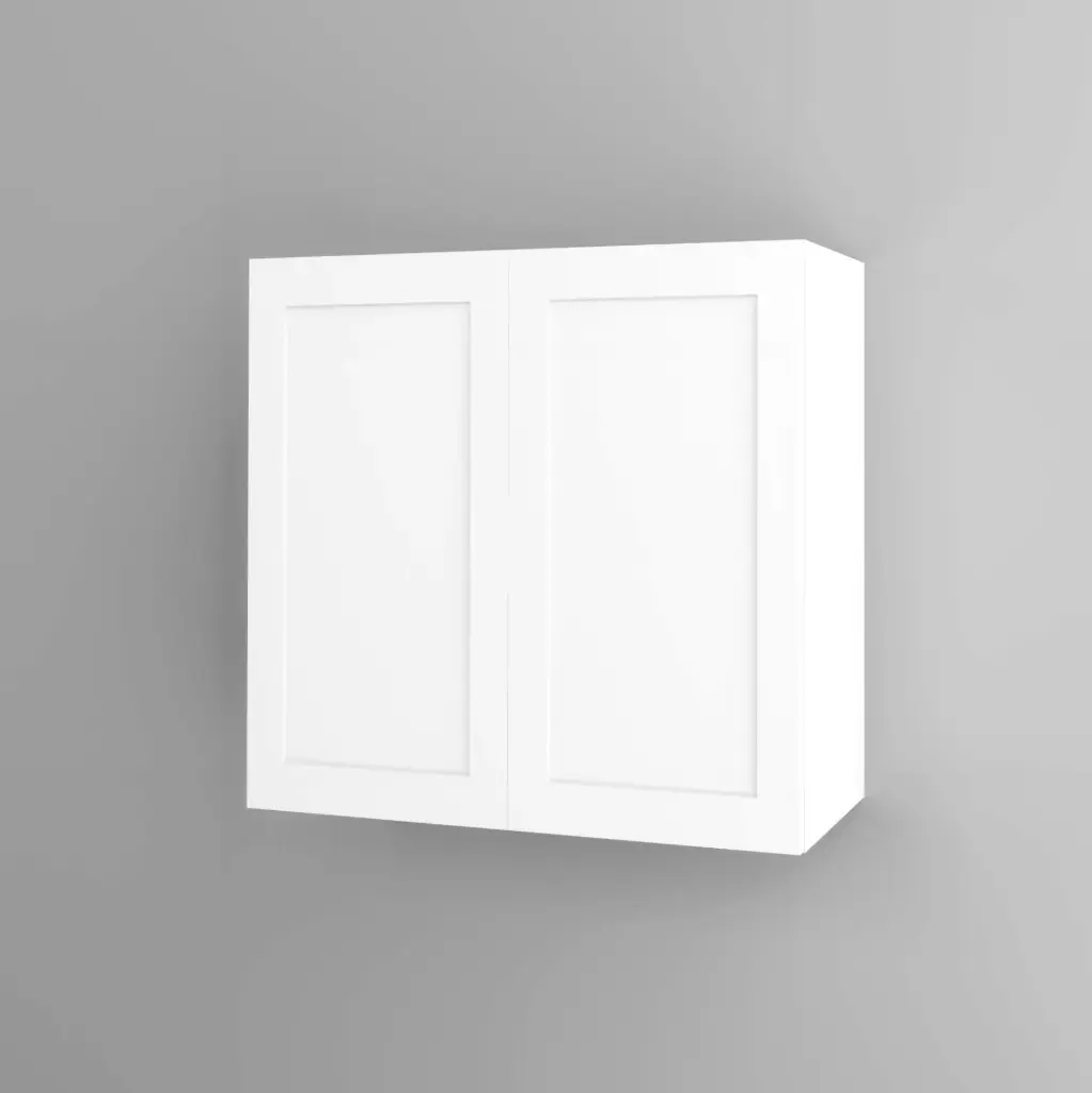 900mm wall cabinet (Geneva shaker matte white)