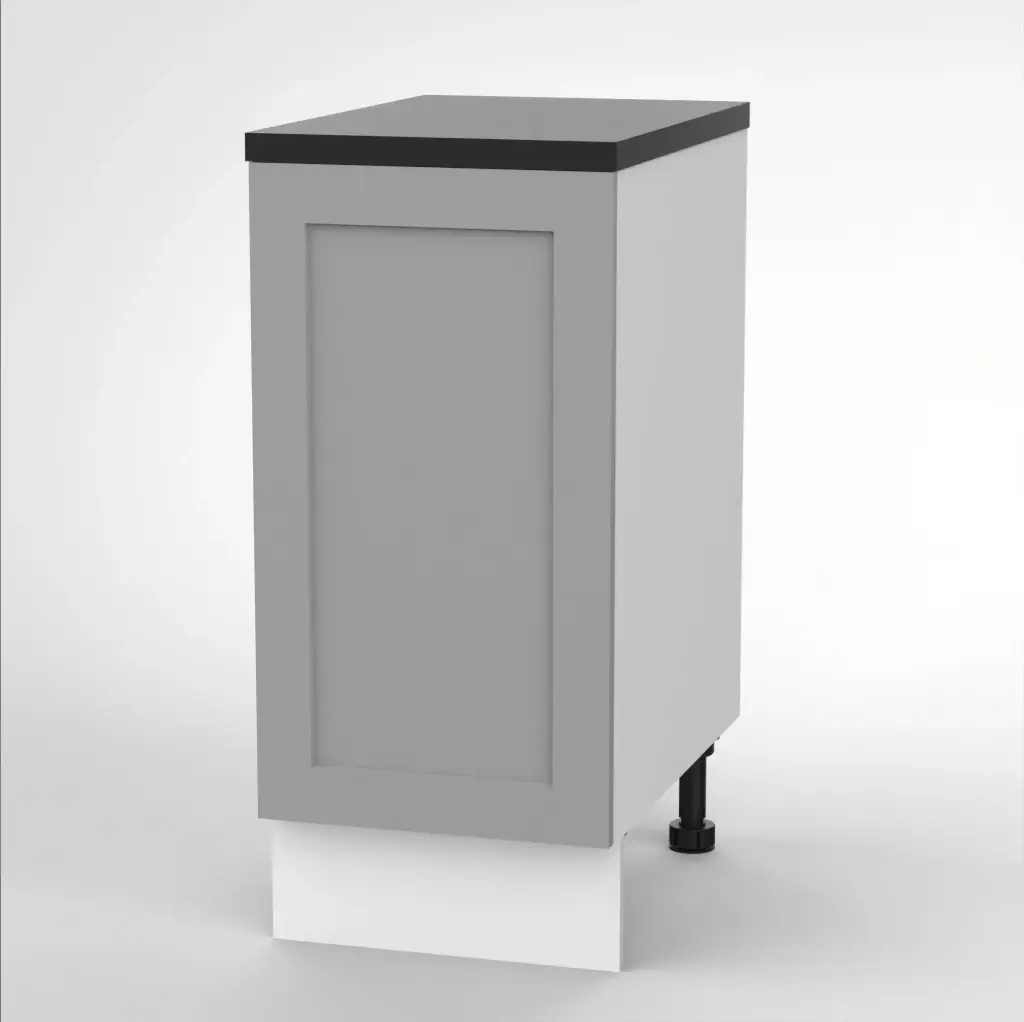 400mm base cabinet (Geneva shaker matte grey)