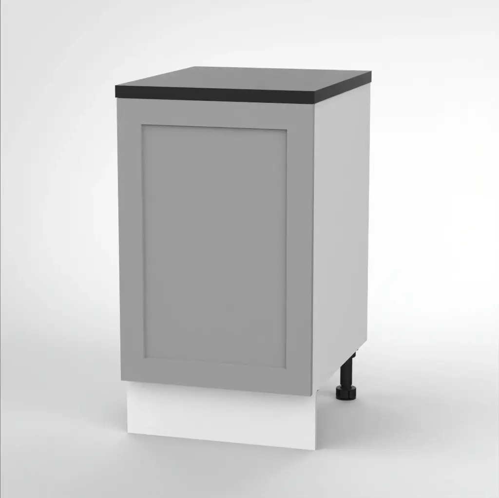 500mm base cabinet (Geneva shaker matte grey)