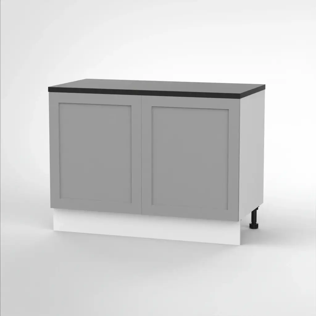 1200mm base cabinet (Geneva shaker matte grey)