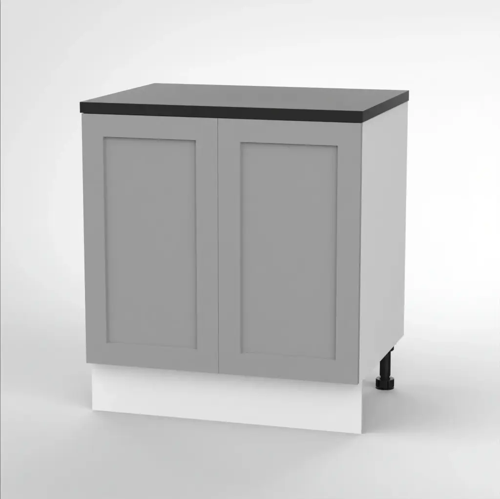 800mm base cabinet (Geneva shaker matte grey)