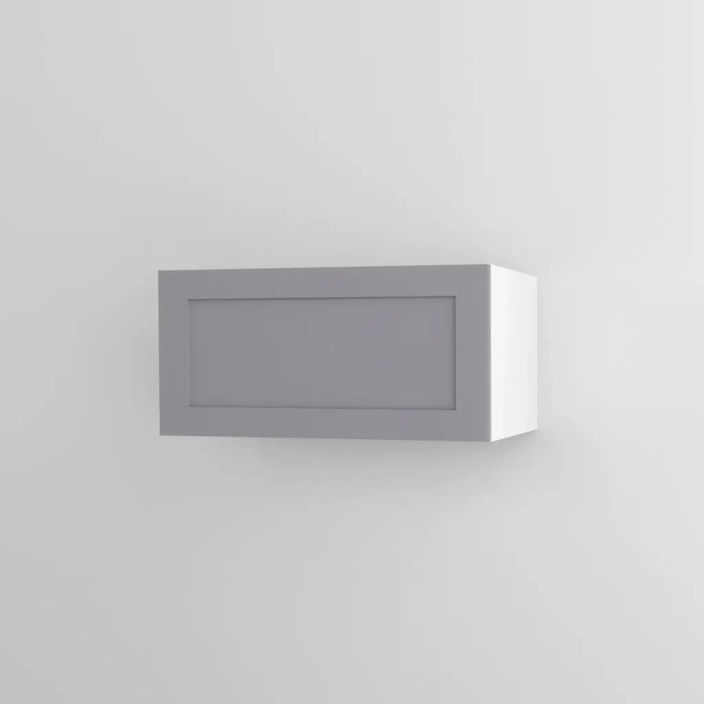 700mm horizontal wall cabinet (Geneva shaker matte grey)