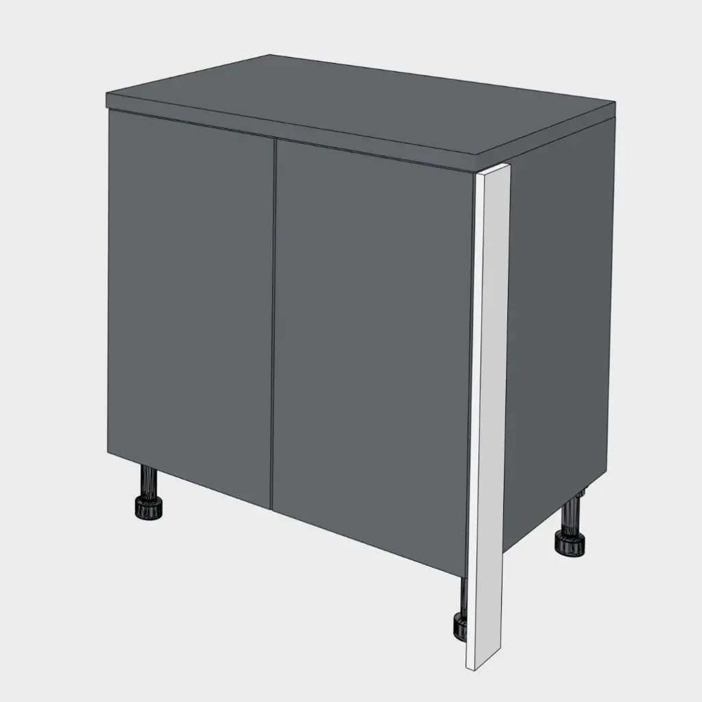 Filler panel 870mm x 100mm