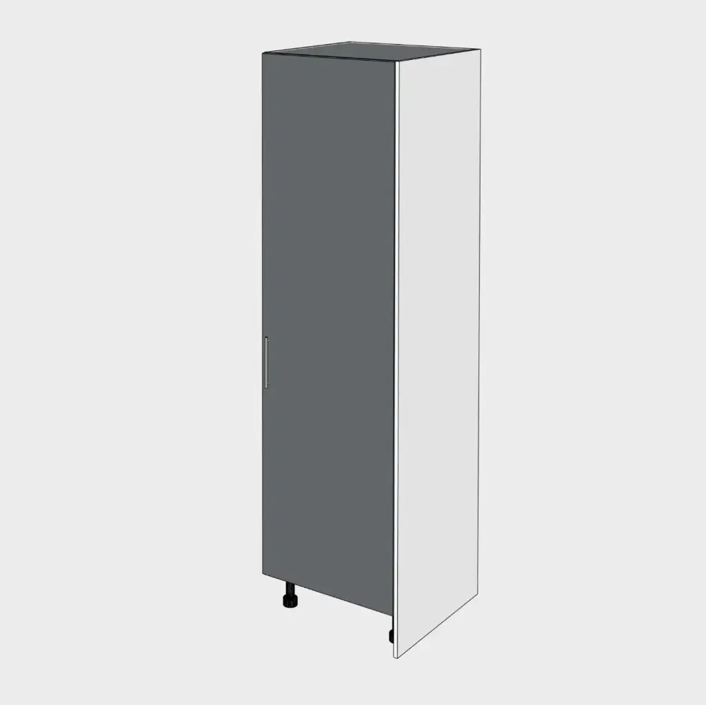 Pantry side panel 2200mm x 606mm (Deco white)