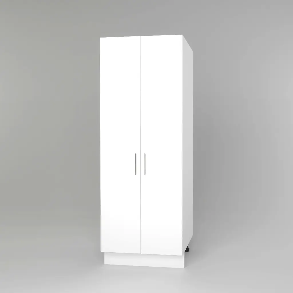 600mm pantry 2 doors cabinet (Deco white)