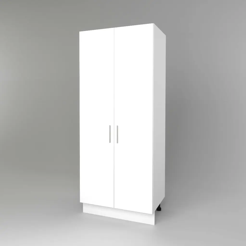 900mm pantry 2 doors cabinet (Deco white)