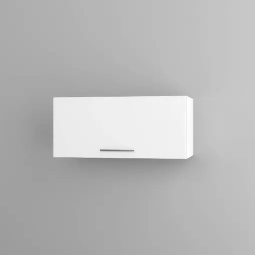 800mm horizontal wall cabinet (Deco white)