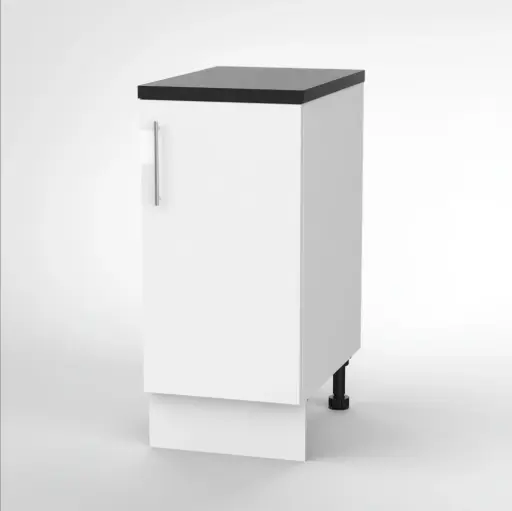 400mm base cabinet (Avant glossy white)