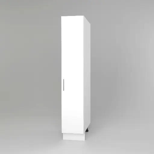 400mm pantry 1 door cabinet (Avant glossy white)