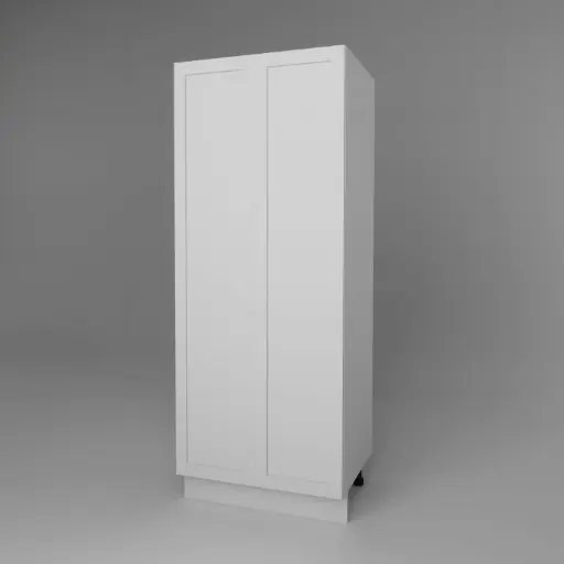 900mm pantry 2 doors cabinet (Geneva shaker matte white)
