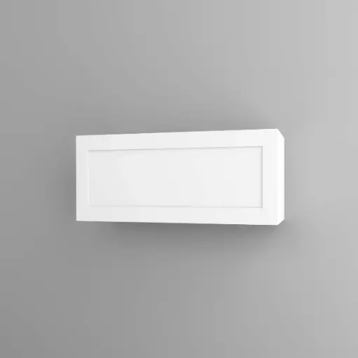 1000mm horizontal wall cabinet (Geneva shaker matte white)
