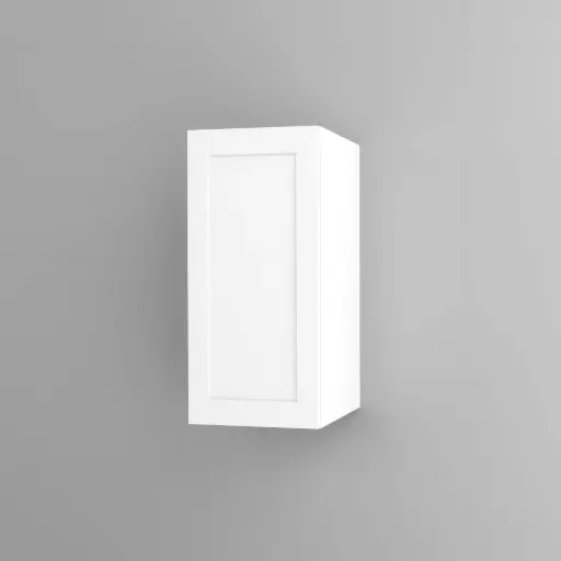 400mm wall cabinet (Geneva shaker matte white)