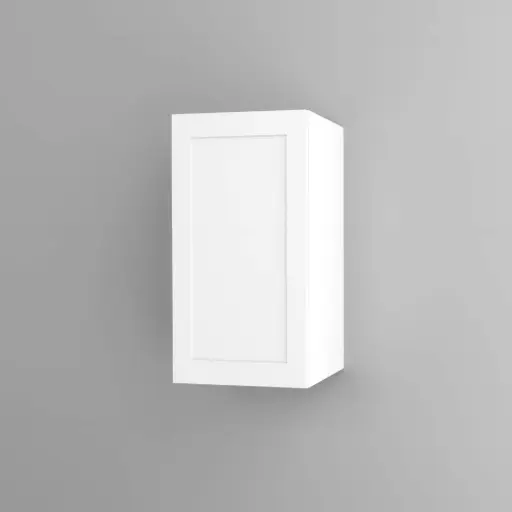 450mm wall cabinet (Geneva shaker matte white)