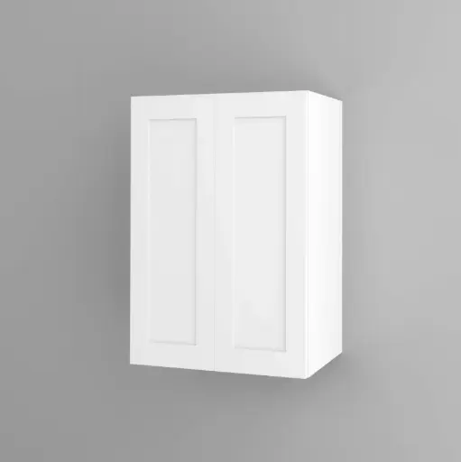 600mm wall cabinet (Geneva shaker matte white)