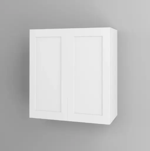 800mm wall cabinet (Geneva shaker matte white)