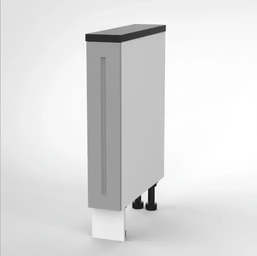 150mm base cabinet (Geneva shaker matte grey)