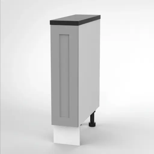 200mm base cabinet (Geneva shaker matte grey)