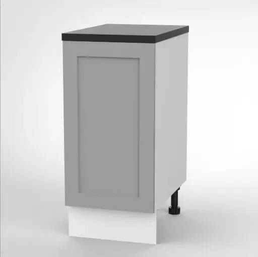 400mm base cabinet (Geneva shaker matte grey)