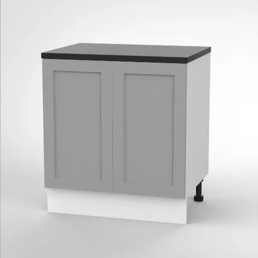 800mm base cabinet (Geneva shaker matte grey)