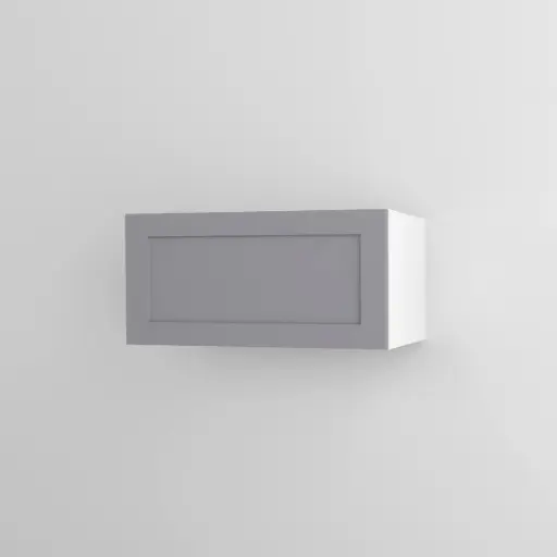 700mm horizontal wall cabinet (Geneva shaker matte grey)