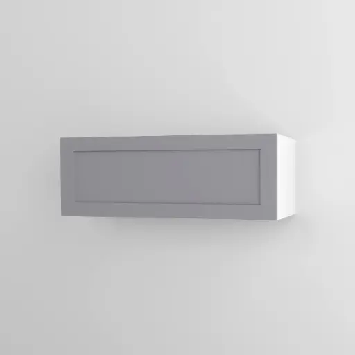 950mm horizontal wall cabinet (Geneva shaker matte grey)